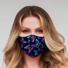 Face Mask with Adjustable Ear Loops & Nose Wire
