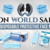 Sealed Dispenser Box of 50 Face Masks Breathable