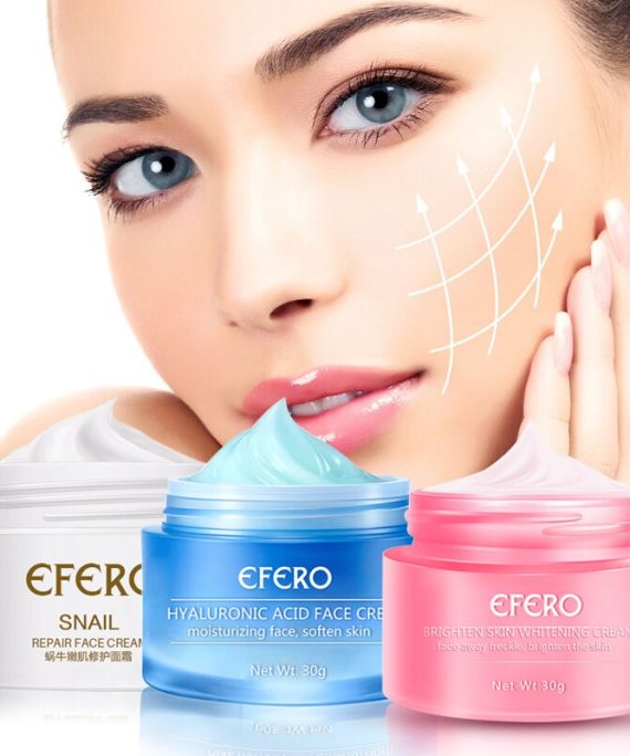 Face Skin Care Day Night Snail Cream Brightening Anti Acne