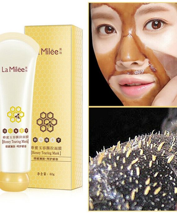 Deep Cleansing Honey Peel-Off Mask for Oil Control and Blackhead Removal, Shrink Pores and Remove Dead Skin for Healthier Skin.