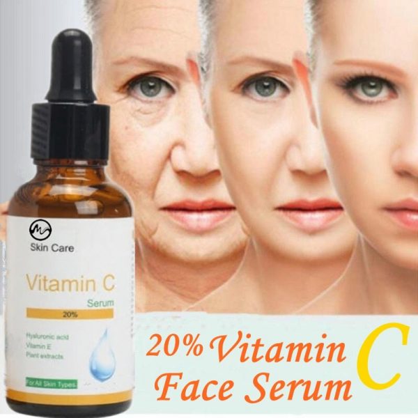 Minch 50ml 20% Vitamin C Face Serum Hyaluronic Acid
