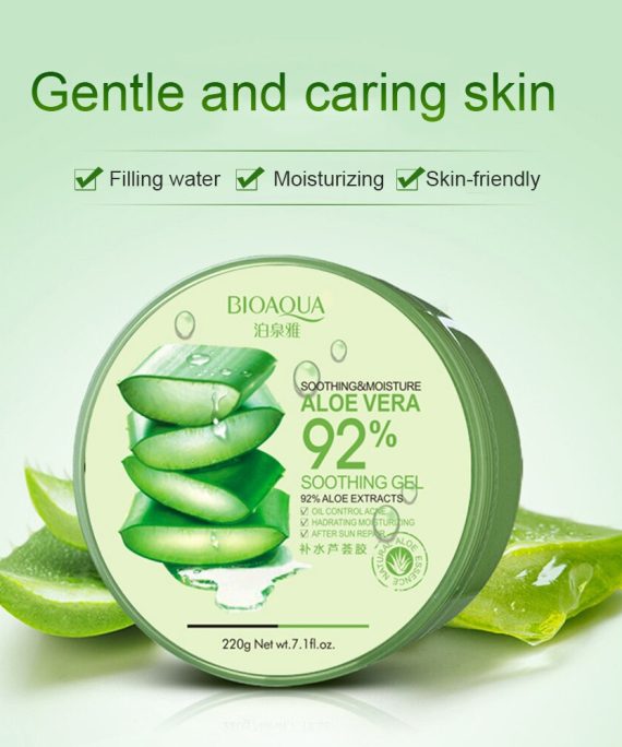 Natural Original Aloe Vera Extract Cream Aloe Vera Gel 92% Face