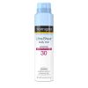 Neutrogena Ultra Sheer Body Mist Sunscreen Spray Broad Spectrum SPF 30, Lightweight, Non-Greasy & Water Resistant, Oil-Free & Non-Comedogenic, Oxybenzone-Free UVA/UVB Sunscreen Mist, 5 oz (Pack of 3)