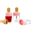 Cotiny 30 Pack Empty Lip Gloss Containers Pink Ice Cream