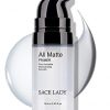 SACE LADY Invisible Pore Foundation Primer All Matte Face Primer, Oil- control and Smooth Face Primer Gel (1pcs/0.40Fl Oz, Color: Transparent)