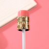 RONRONS 12 Pack Novelty Pencil Shaped Empty Lip Gloss