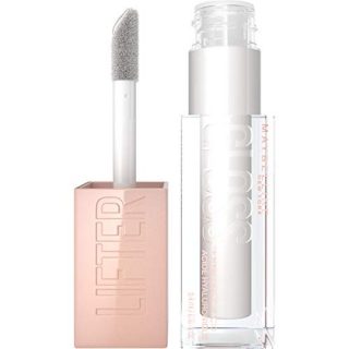 Maybelline Lifter Gloss Lip Gloss Makeup With Hyaluronic Acid, Hydrating, High Shine, Hydrated Lips, Fuller-Looking Lips, Pearl, 0.18 fl. oz.