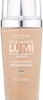L'Oreal Paris True Match Lumi Healthy Luminous Makeup, C5 Classic Beige, 1 fl. oz.