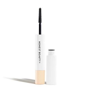Honest Beauty Extreme Length Mascara + Lash Primer | 2-in-1 Boosts Lash Length, Volume & Definition | Silicone Free, Paraben Free, Dermatologist & Ophthalmologist Tested, Cruelty Free | 0.27 fl. oz.