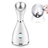 Penetration Nano Facial Steamer with Essential Oil Cotton - Professional Home Sauna SPA Face Moisturizing and Pore Cleaning