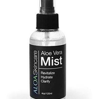 ALOA Skincare Aloe Mist, 4oz Face Toner, Organic Formula for Clear Skin