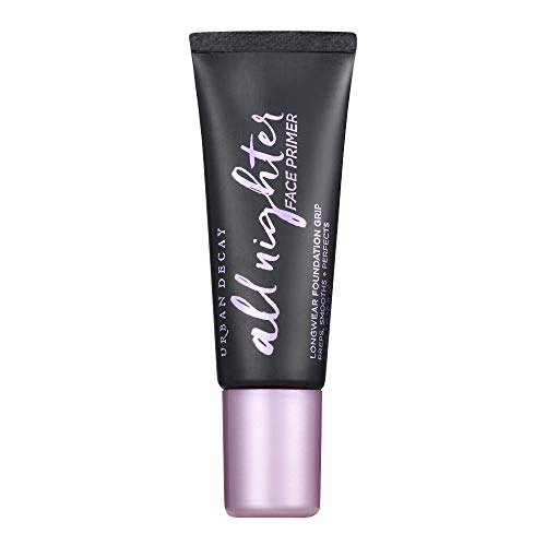 Urban Decay All Nighter Longwear Face Primer, Travel Size - Lightweight, Long-Lasting Formula - Grips Foundation in Place, Smooths & Hydrates Skin - 0.28 fl oz