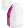 Facial Steamer,Nano Ionic Facial Steamer Professional Home Facial with Hot and Cold Mist Humidifier, Portable SPA Face Steamer Skin Cares Deep Cleanse[25 Min Hot Steam &60 Min Cold Steam Time]