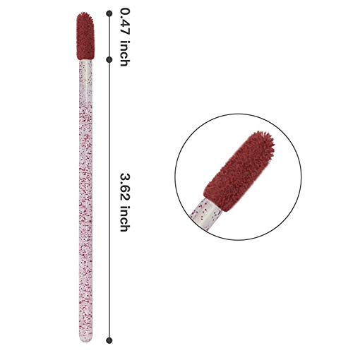 31jydWpI9VL.SL1500 Tifanso 300 PCS Lip Brush, Disposable Lip Wands Make Up Applicators