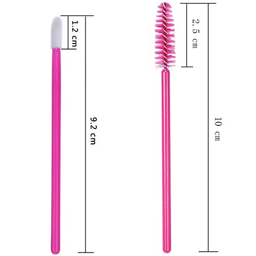 31l15dTAaaL.SL1500 XVbond 100PCS Mascara Brushes Wands Applicator Eyelash Brush