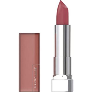 Maybelline Color Sensational Lipstick, Lip Makeup, Matte Finish, Hydrating Lipstick, Nude, Pink, Red, Plum Lip Color, Touch Of Spice, 0.15 oz. (Packaging May Vary)