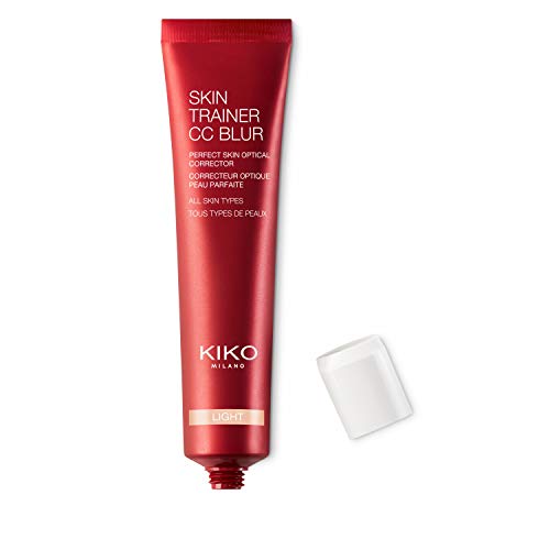KIKO MILANO - Skin Trainer CC Blur | 3-in-1 Face Cream Foundation & Concealer | Hydrating Optical Corrector That Evens Complexion, Skin Tone For Radiant Skin | Made in Italy (Light)