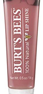 Burt's Bees 100% Natural Moisturizing Lip Shine, Blush - 1 Tube