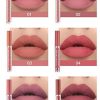 6Pcs Matte Liquid Lipstick Makeup Set, Matte liquid Long-Lasting Wear