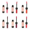 MANZIMIAO 6 Colors Wine Lip Tint, Natural Long Lasting Liquid Lipstick