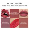 6Pcs Matte Liquid Lipstick Makeup Set, Matte liquid Long-Lasting Wear