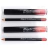 Coosa 3Colors Matte Velvety Matte Liquid Lipgloss & Lip Liner Set