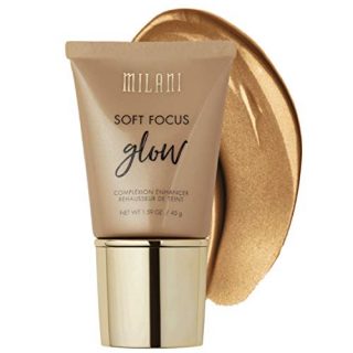 Milani Soft Focus Glow Complexion Enhancer - Bronze Glow (1.59 Ounce) Vegan, Cruelty-Free Liquid Highlighter that Brightens Skin & Diffuses Fine Lines