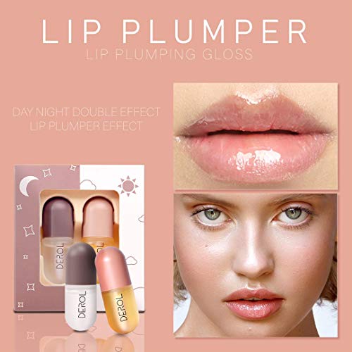 415iOOnWSFL Vafee Lip Plumper Set, Natural Lip Plumper and Lip Care Serum
