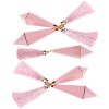 Healthcom 5 Pcs Pink Lip Balm Tubes Diamond Shape