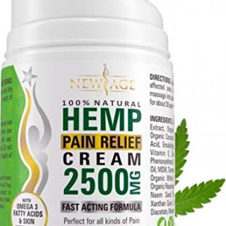 Hemp Cream Pain Relief by New Age - Natural Hemp Extract