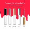 30 Pcs Lip Gloss Tubes, With Wand Empty Wholesale Clear Pink