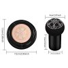 Air Cushion CC Cream: Mushroom Head Foundation for Moisturizing, Long-Lasting Matte Finish, and SPF50+/PA+++ Sun Protection - Pure Elegance
