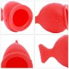 MonLiya Lips Enhancer Plumper Device Lips, Silicone Fish Shape