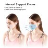 3D Face Inner Support Frame, Reusable Silicone Internal Support Bracket