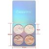 Ownest 2 Pcs Highlighter Makeup Palette Set