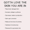 Model off Duty Beauty Youth Power + Repair Night Cream