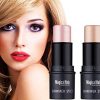2pcs Highlight Stick Shimmer Cream Powder Foundation Highlighter