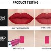 BONNIESTORE 12 Pcs Matte Lipstick Set, Waterproof Long Lasting Moisturizer