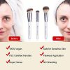 DUcare Makeup Kabuki Brushes 3Pcs Foundation Brush& Concealer Brush