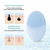 EZBASICS Facial Cleansing Brush, Waterproof Sonic Vibrating Face Brush