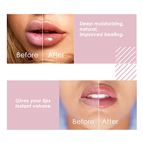 41Lwl82a5zL.SL1500 JollaLuna Lip Plumper, Lip Plumping Lip Gloss, Natural Lip Enhancer