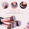 BESTOPE Makeup Brushes 16 PCs Makeup Brush Set