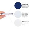 Pack of 7 Ultra-Soft Makeup Foundation Sponge - Air Cushion Powder Puff Set for Perfectly Applying BB Cream, Liquid Cream, and Shading Loose Powder