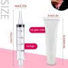 50PCS Lip Gloss Tubes 10ml Clear Empty Lip Balm