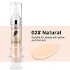 2pcs Full Cover Liquid Concealer, Waterproof Smooth Matte