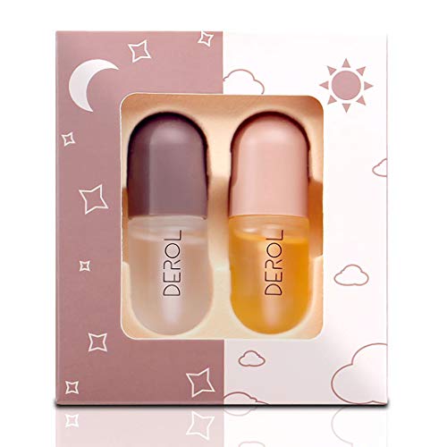 Vafee Lip Plumper Set, Natural Lip Plumper and Lip Care Serum, Lip Enhancer for Fuller, Lip Mask, Beautiful Fuller, Hydrating & Reduce Fine Lines