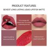 6Pcs Matte Liquid Lipstick Makeup Set, Matte liquid Long-Lasting Wear