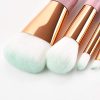 Winsummer 7 Pieces Makeup Brushes Colorful Diamond