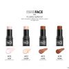 Focallure 2 Pcs Contour Foundation Stick, Highlighter & Bronzer Pen