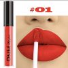 10pcs/Set Makeup Matte Lipstick Lip Kit, Velvety Liquid Lipstick